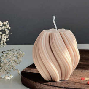 Ripple 香氛蠟燭 棕 (大)