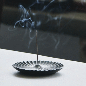 息香浮嶺香盤_Fuji Ripple Ceramic Incense Plate