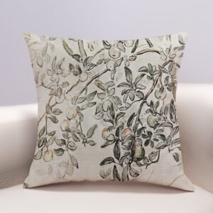 靜枝果影 棉麻抱枕