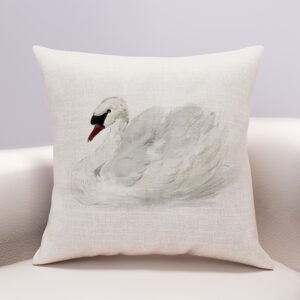 Swan pillow