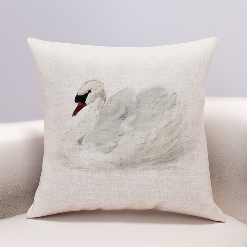 Swan pillow