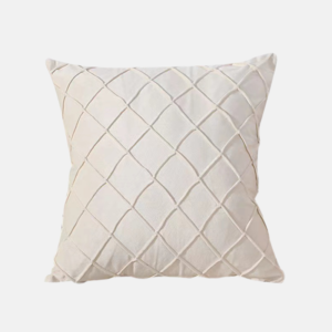 靜織白格抱枕 Quiet Weave Cushion