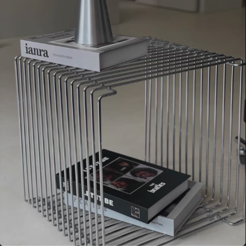 Minimalist Floating Cube Table