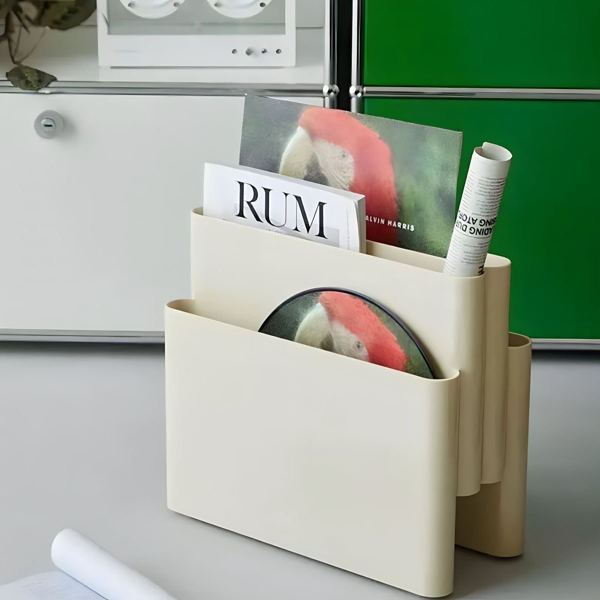 波浪簡約收納架