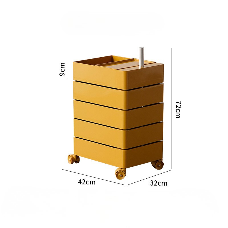 圓舞曲旋轉推車焦糖黃
