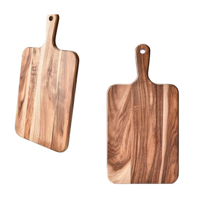 Rectangular Acacia Paddle Board