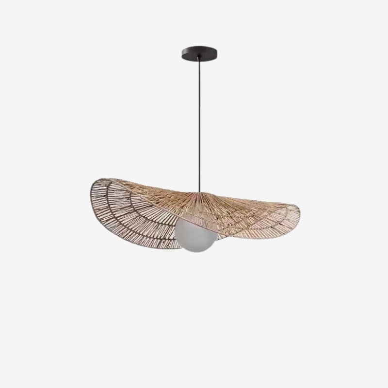 Lotus Weave 荷影藤編吊燈 60cm