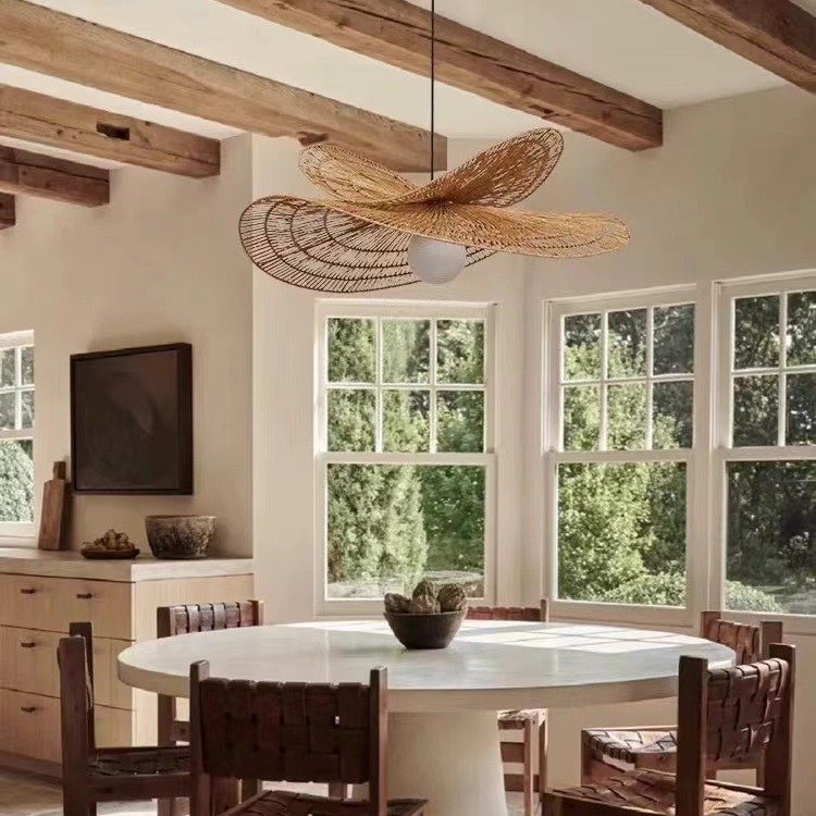 Lotus Weave Pendant Light